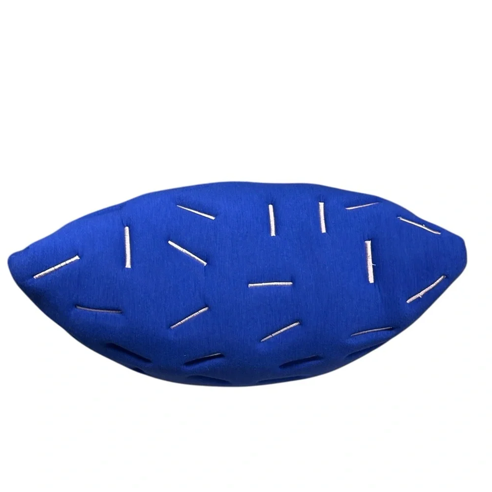 NOMESS Copenhagen Splash Memory Cushion Square Throw Accent Pillow Blue
